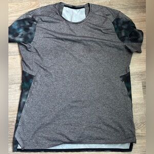 Lululemon Gray Athletic Shirt